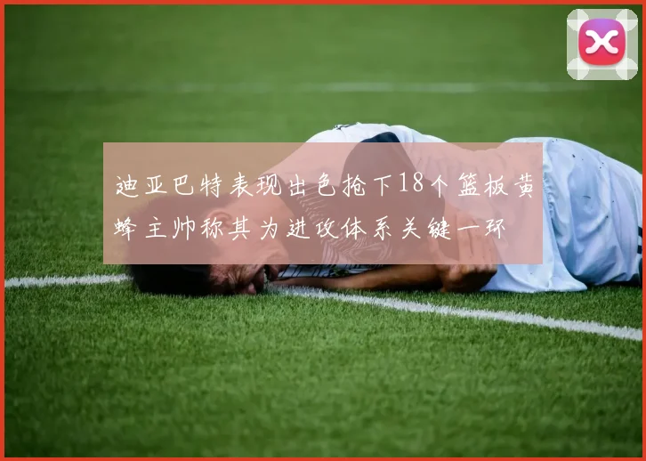 迪亚巴特表现出色抢下18个篮板黄蜂主帅称其为进攻体系关键一环